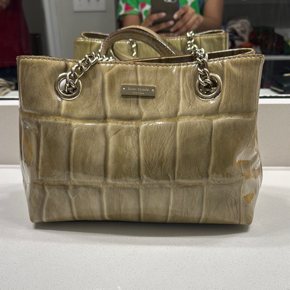 Kate Spade Shoulder Bag with Chain Straps